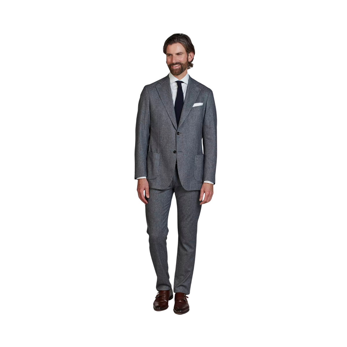 5-Pkt Merano Cashmere Blend - Grey