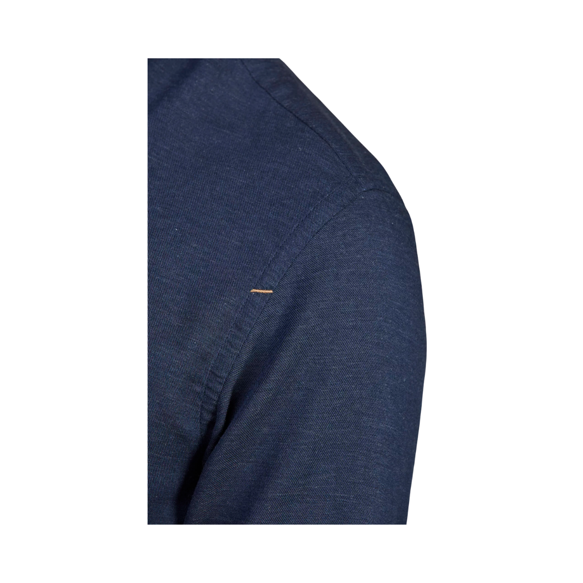 Solid Flanel Shirt - Dark Blue