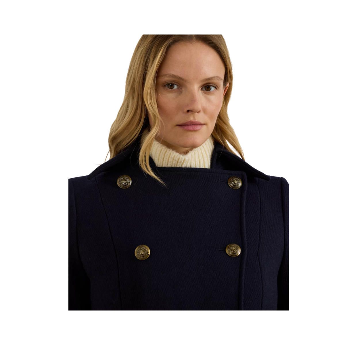 Twill DB 45 Lined-Coat - Regal Navy