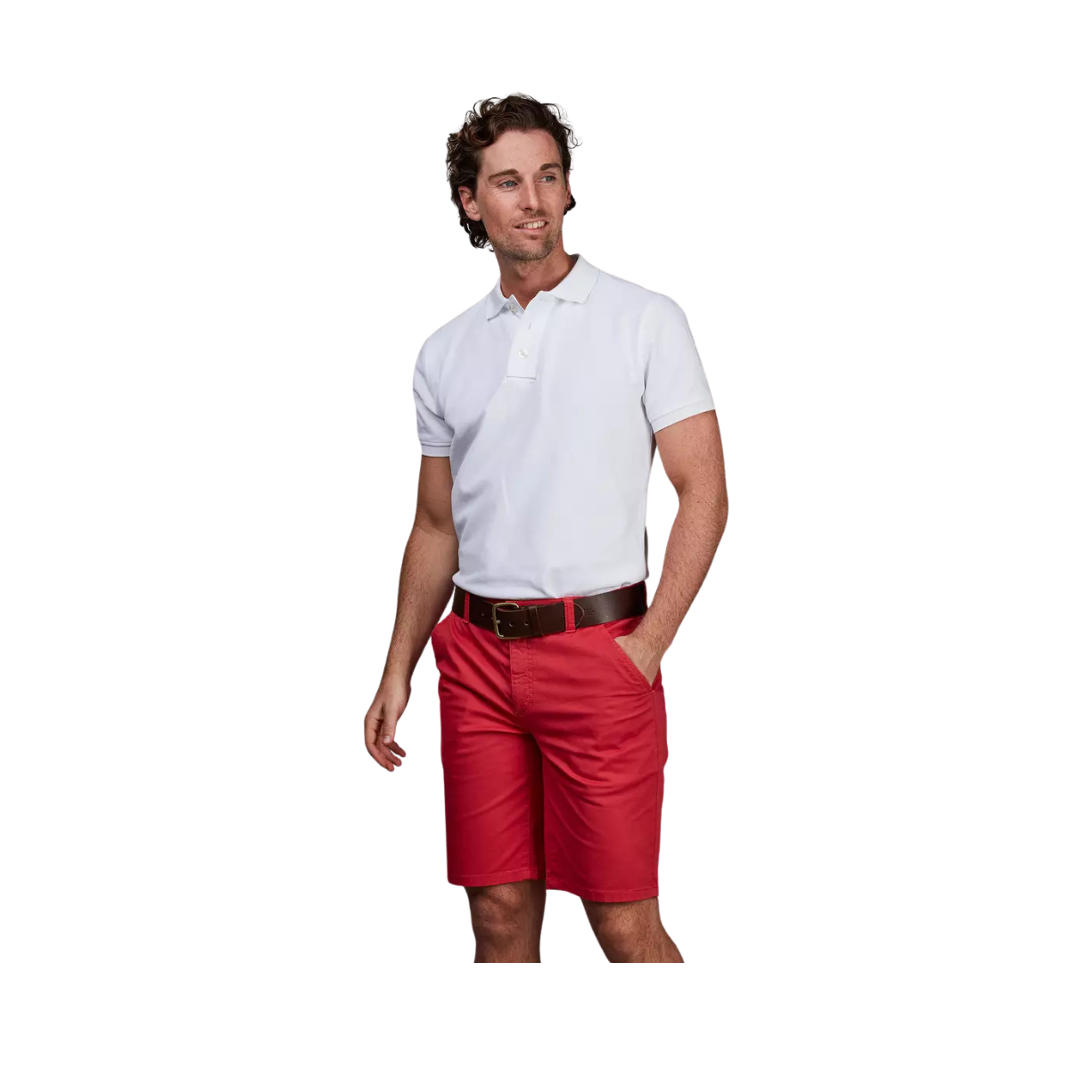 CLASSIC CHINO SHORTS - 30	SOFT RED 30