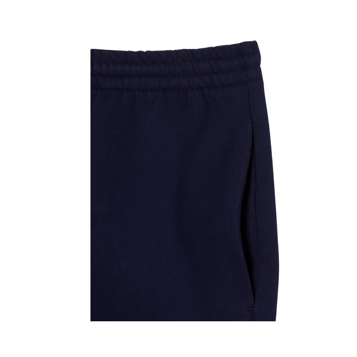 Elastic Waist Shorts - Navy Blue