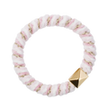 Fluffy Fat Hair Tie W/Gold - Cotton Candy Mix