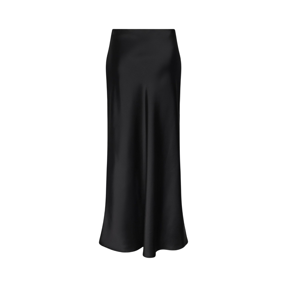YASPella Highwaist Maxi Skirt - Black
