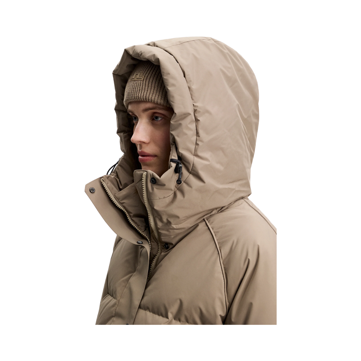 Lea Down Jacket - Brindle