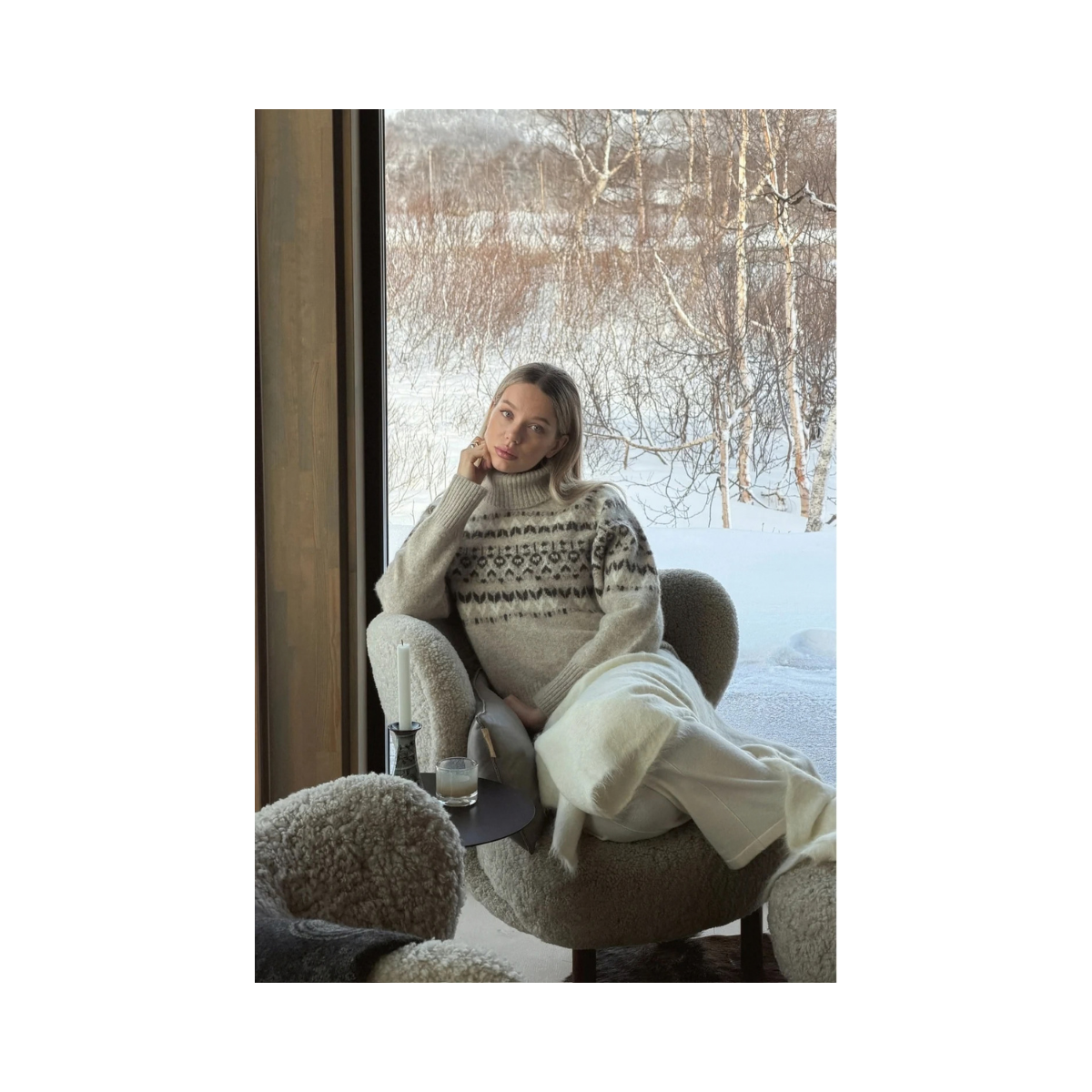 Benazri Turtleneck - Light Sand