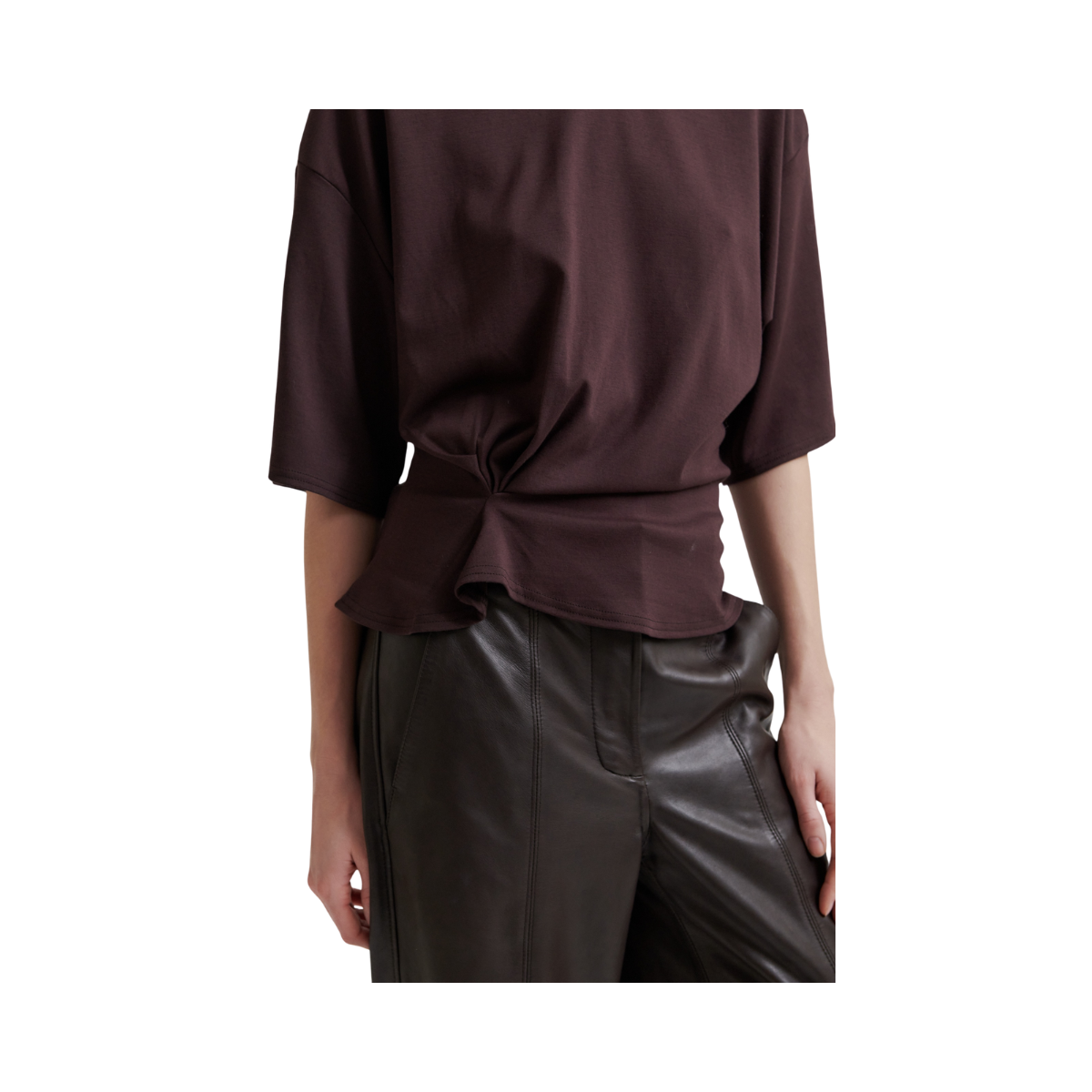 Missouri Tee - Chocolate Plum