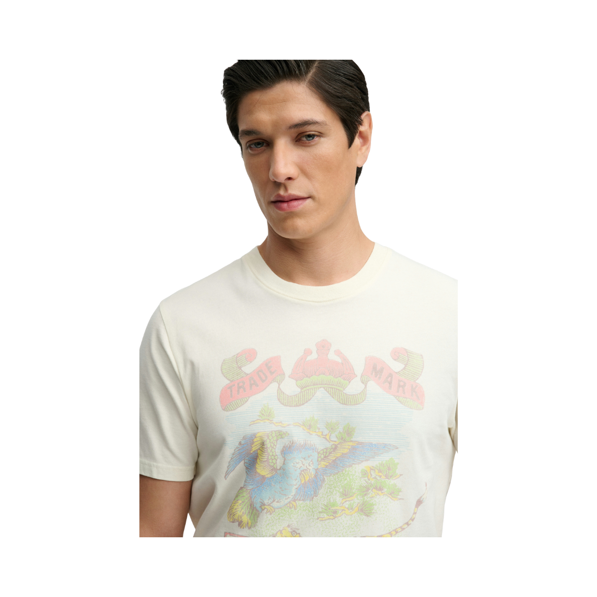 Tokyo Relaxed Tee - Cream