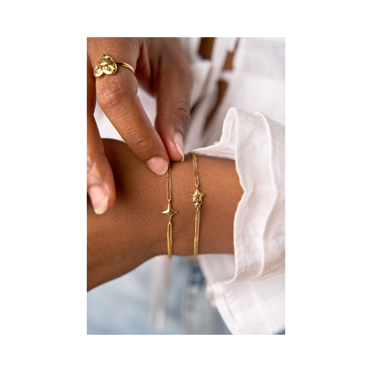 Bracelet Gifting Stars - Gold
