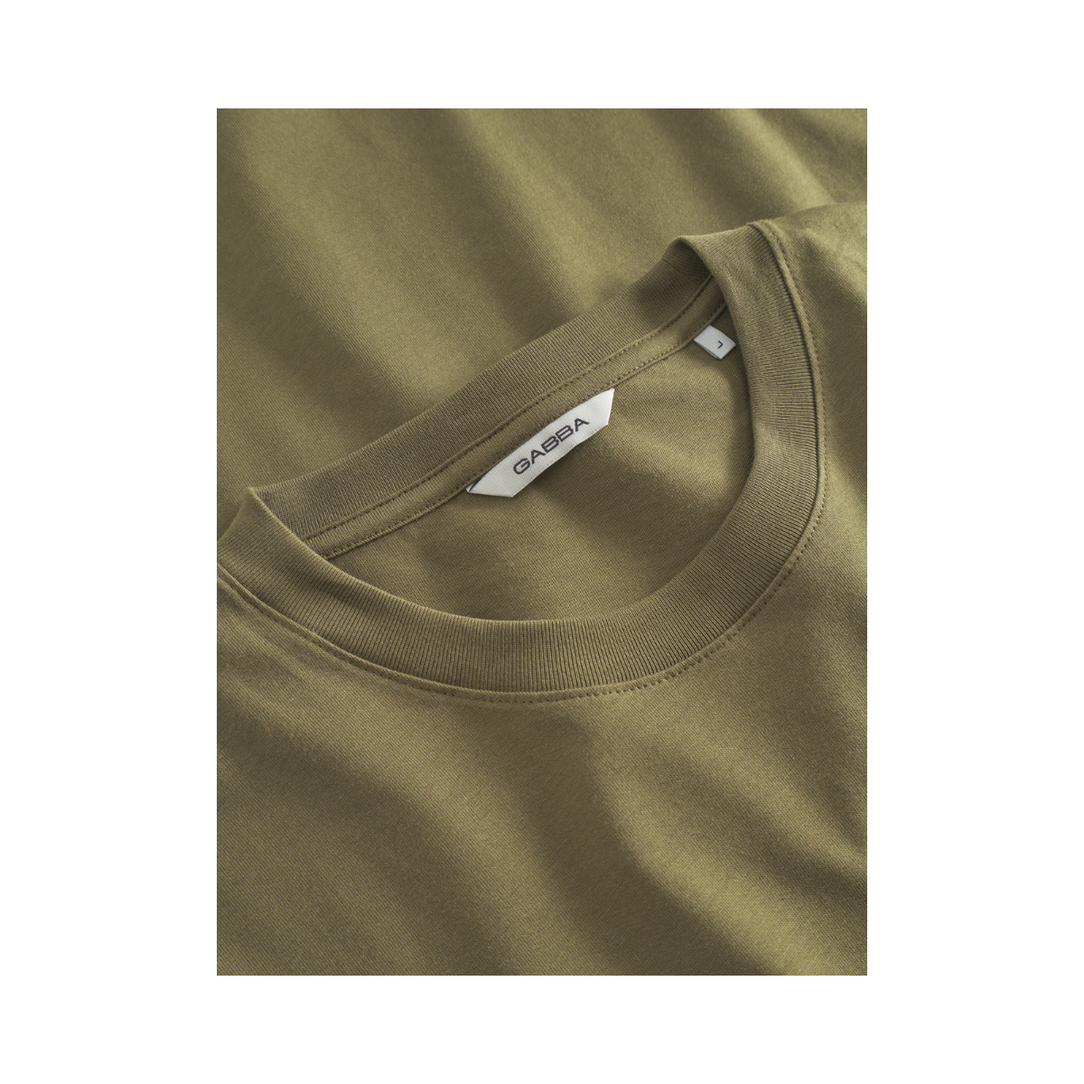 Dune Logo SS GOTS - Olive Green