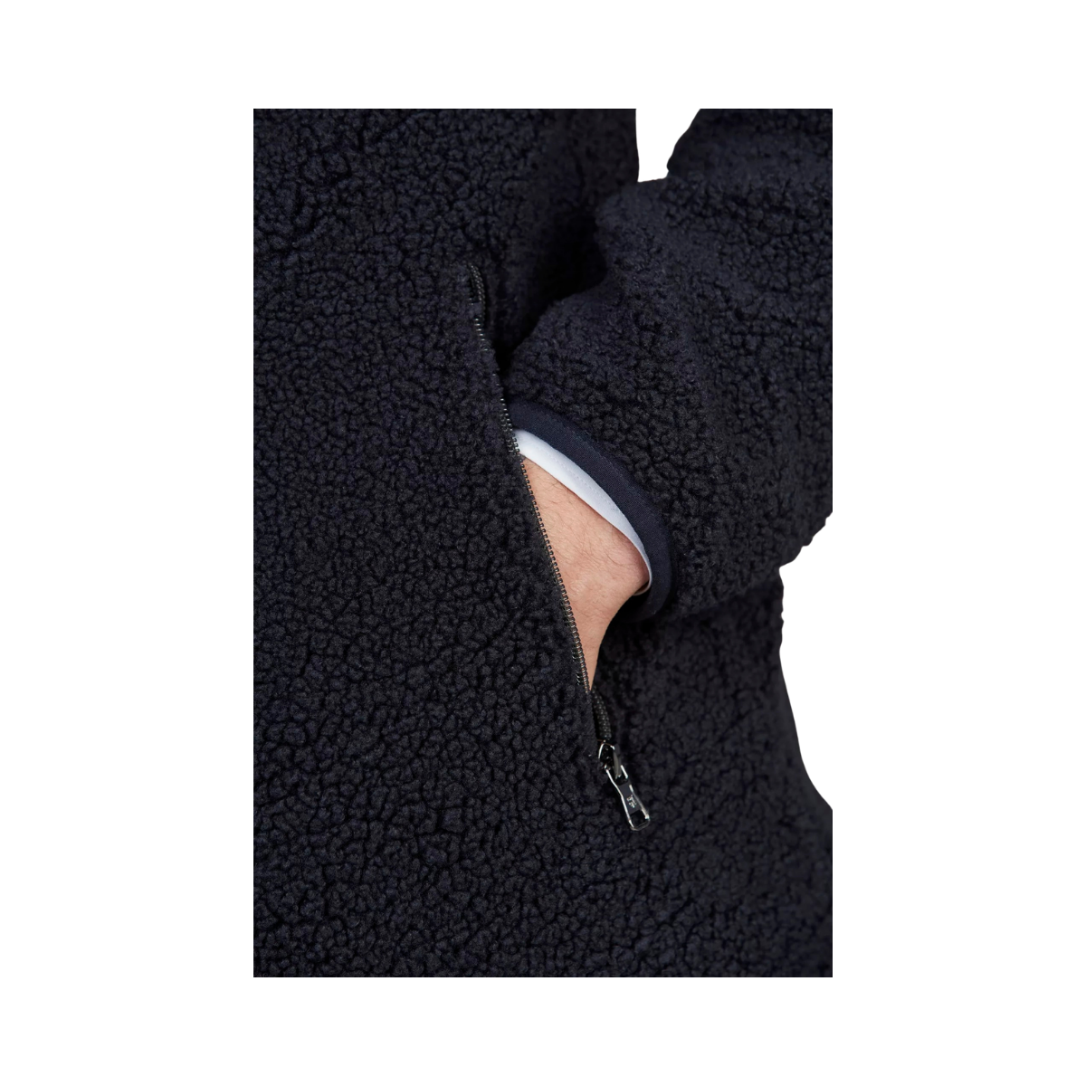 Pile Fleece Jacket - Navy