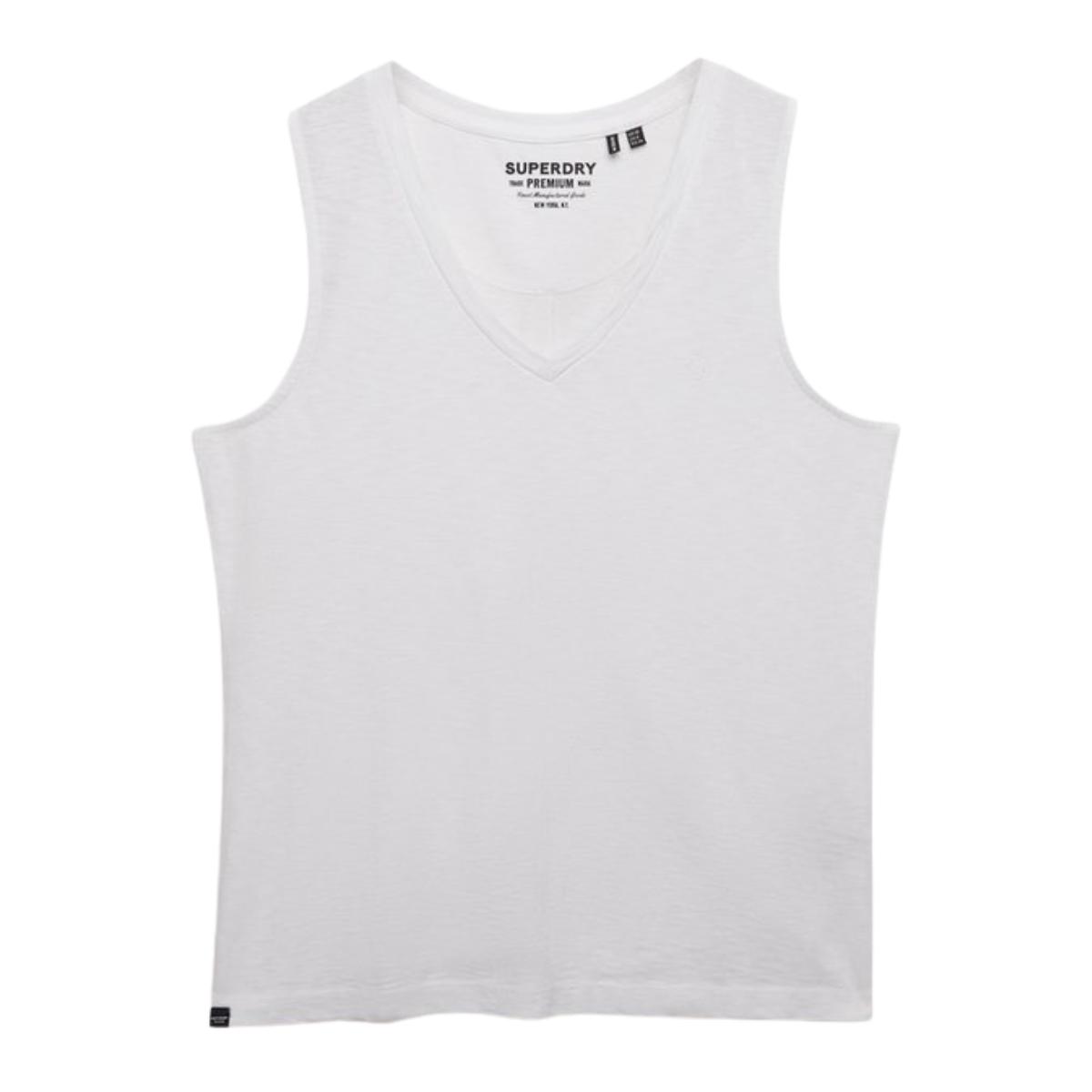 Studios Vee Neck Vest - 01C Optic