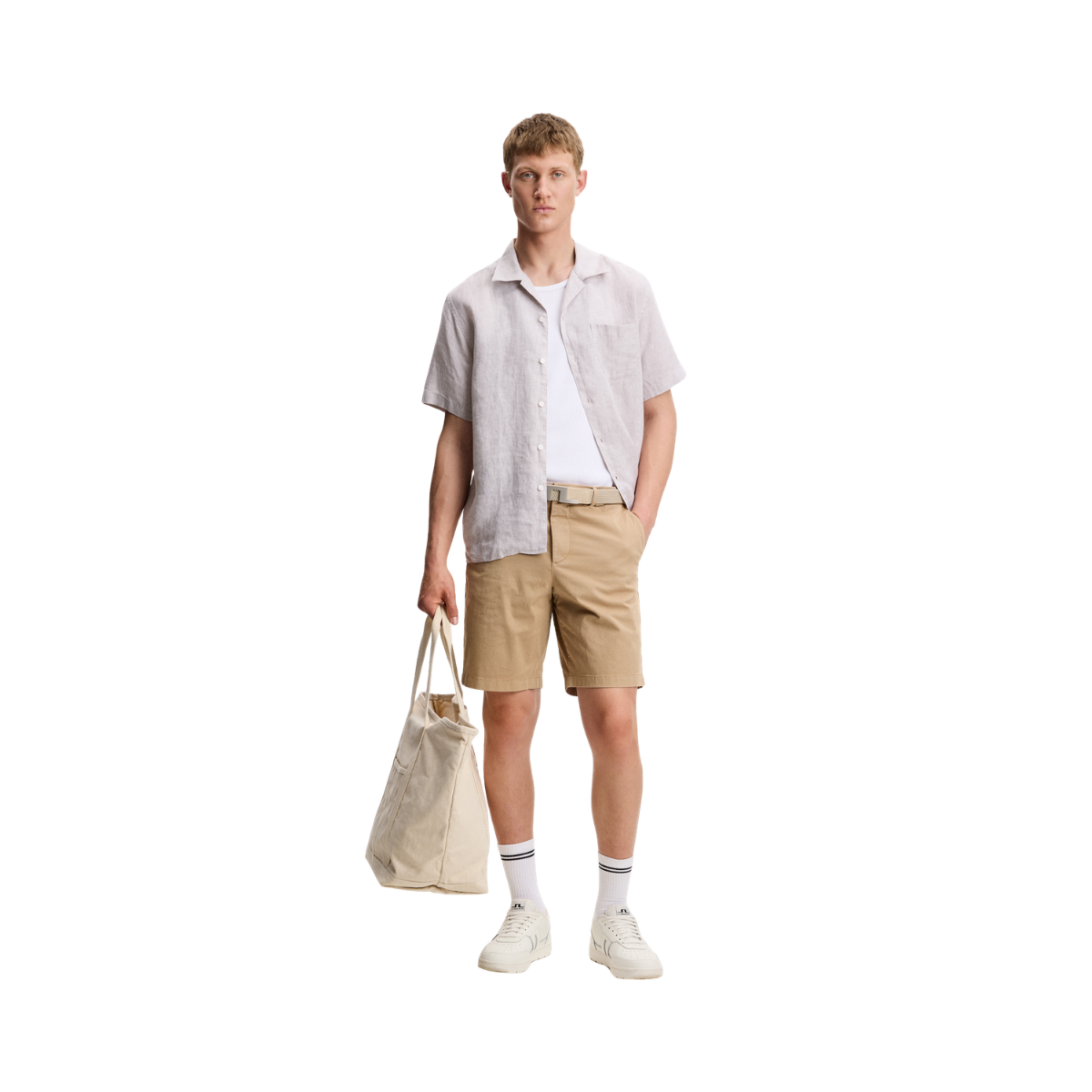 Shane Cotton Stretch Shorts - Kelp