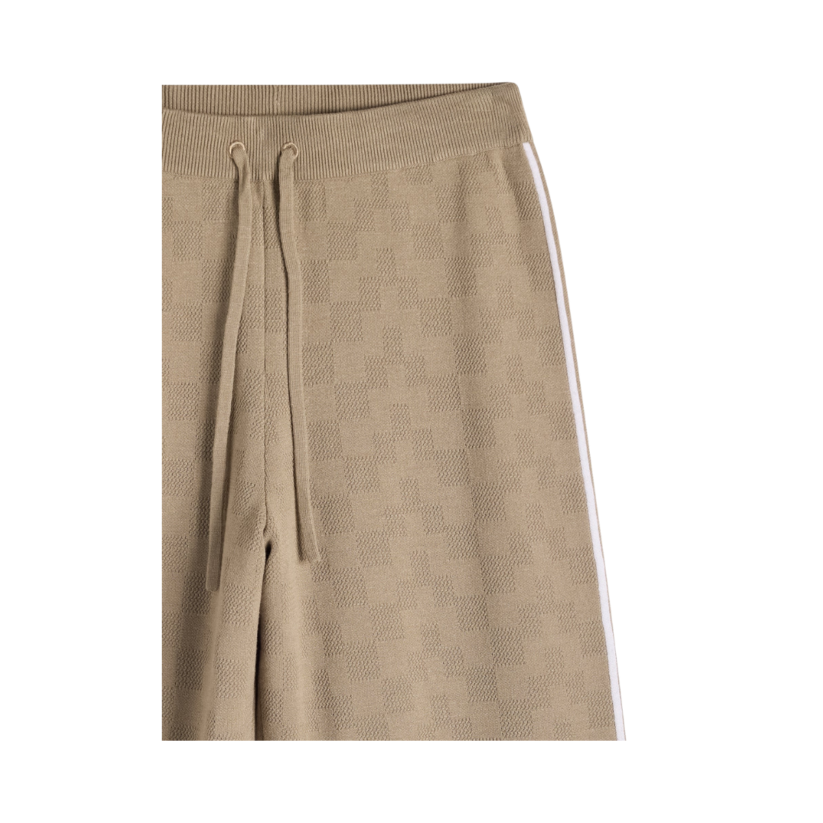 Kera Knitted Jacquard Pant - Brindle