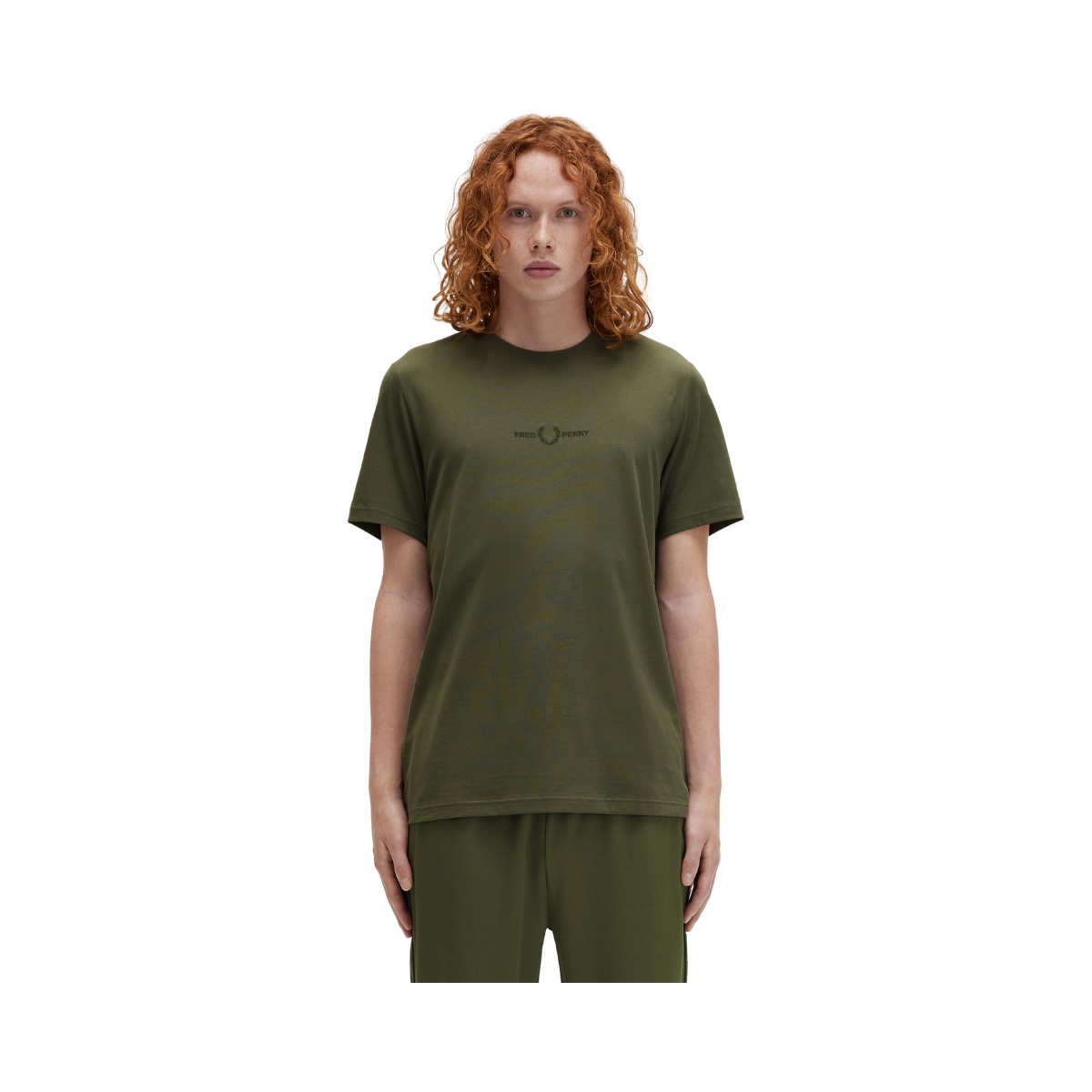 EMBROIDERED T-SHIRT - Green