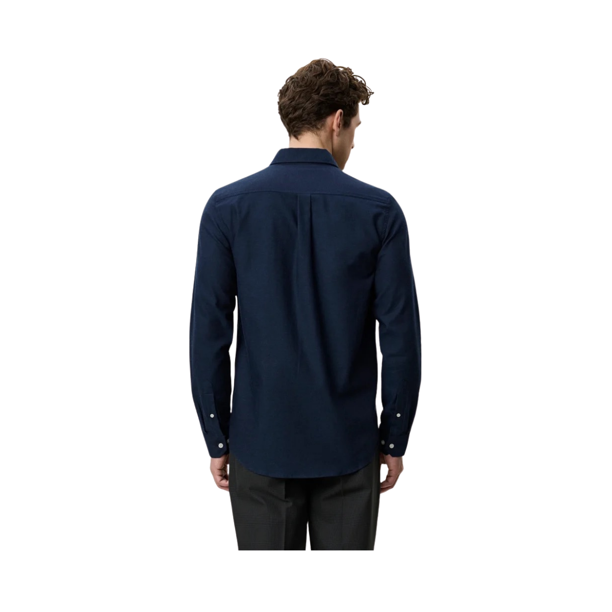 Soft Flannel Shirt - Dark Navy