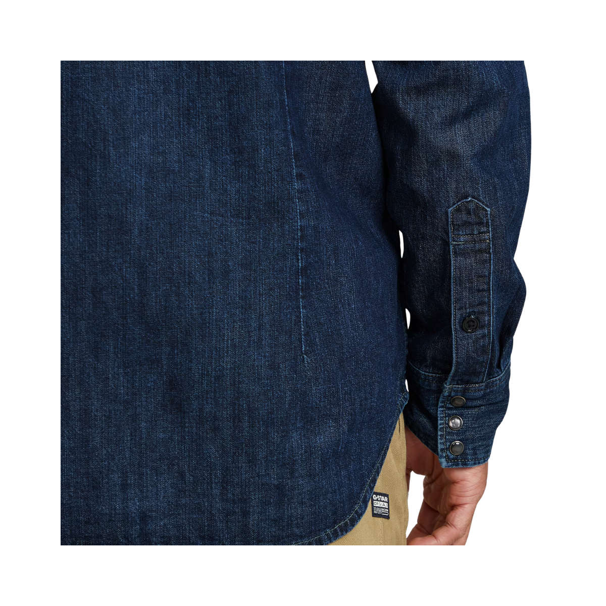 Dakota Slim LS Shirt - Worn In Deep Sea