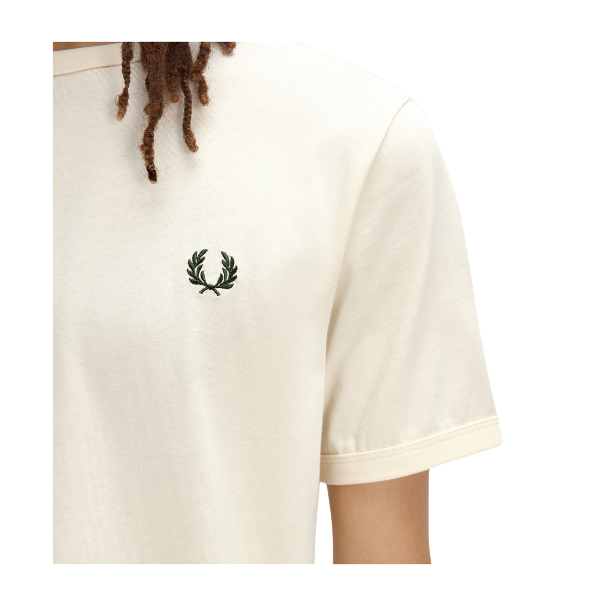 Ringer T-Shirt - Ecru
