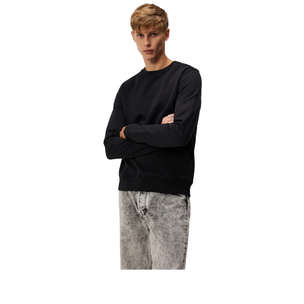 Throw Crew Neck - black