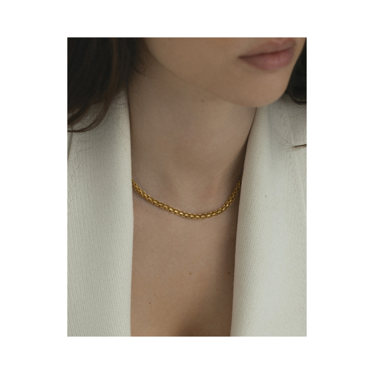 Darling Necklace W Gold - gold