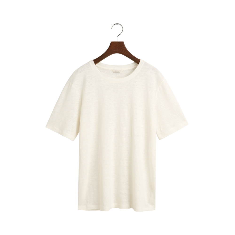 Linen T-Shirt - White