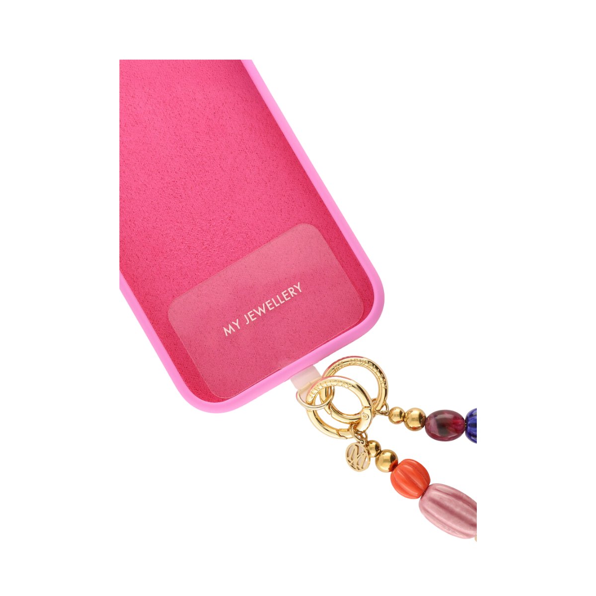 Cord strap transparant - Multicolor