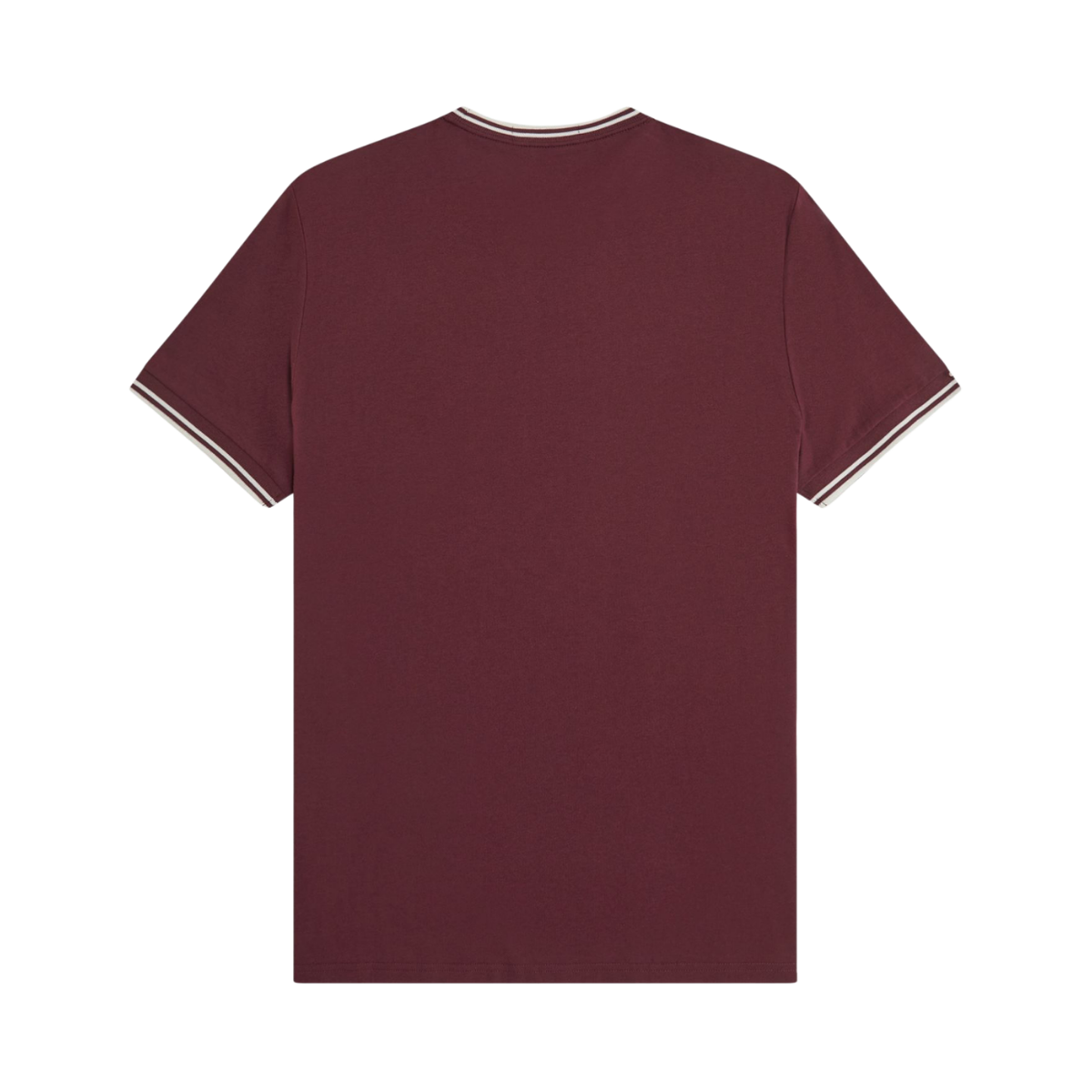 Twin Tipped T-Shirt - Oxblood/Ecru