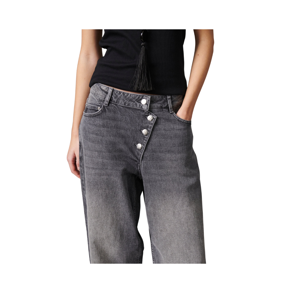 Andi Assymetric - Light Grey
