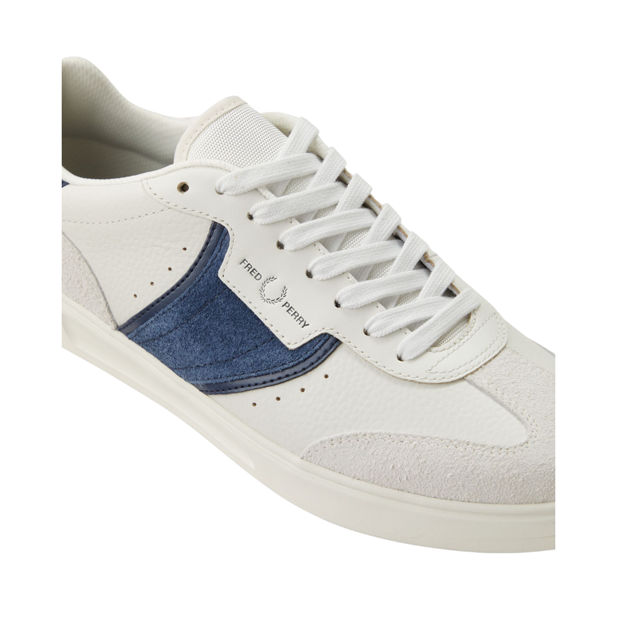 B4 Textured Lthr / Suede - Porcelain