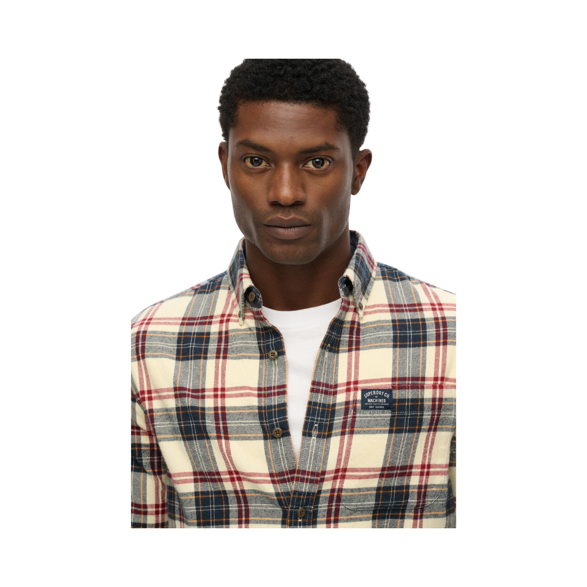 Lumberjack LS Shirt - Peyton Check White