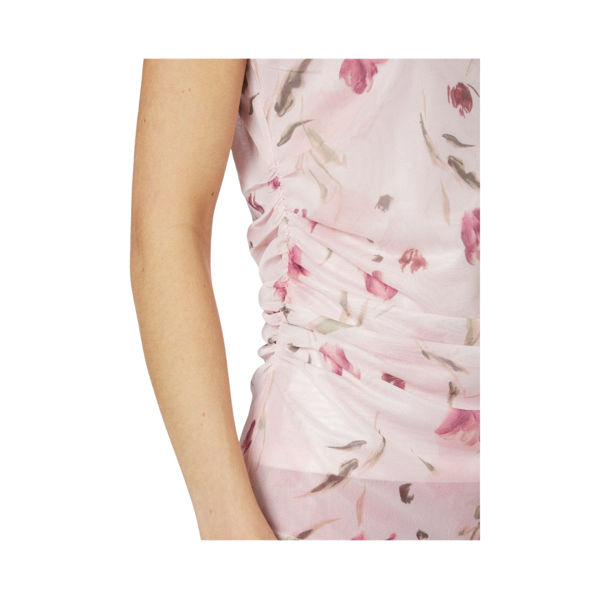 Liblana Artist Mesh Top - Light pink