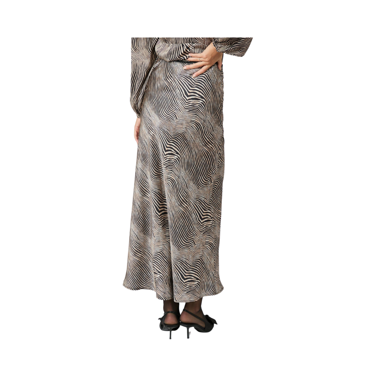 Vicky Floating Wave skirt - Beige