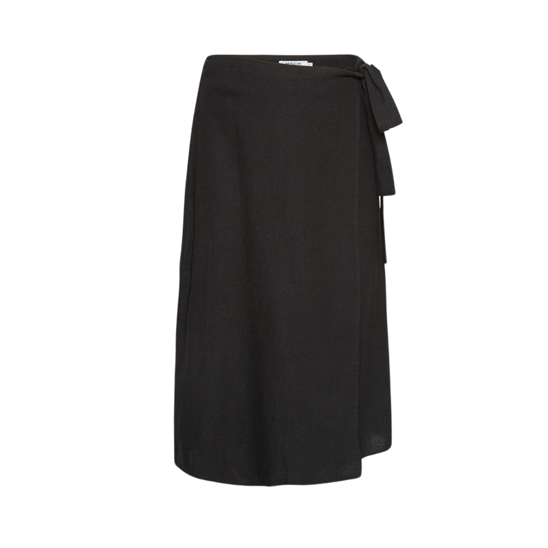 Ginia Wrap Skirt - Black