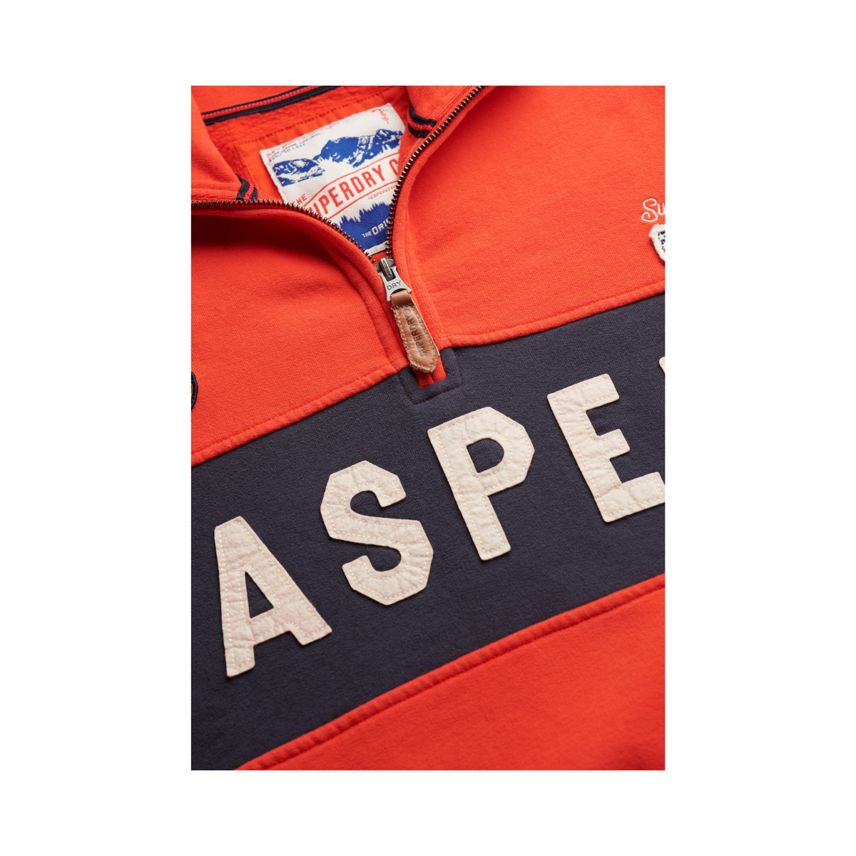 Preppy Ski Half Zip - OMG Apple Red