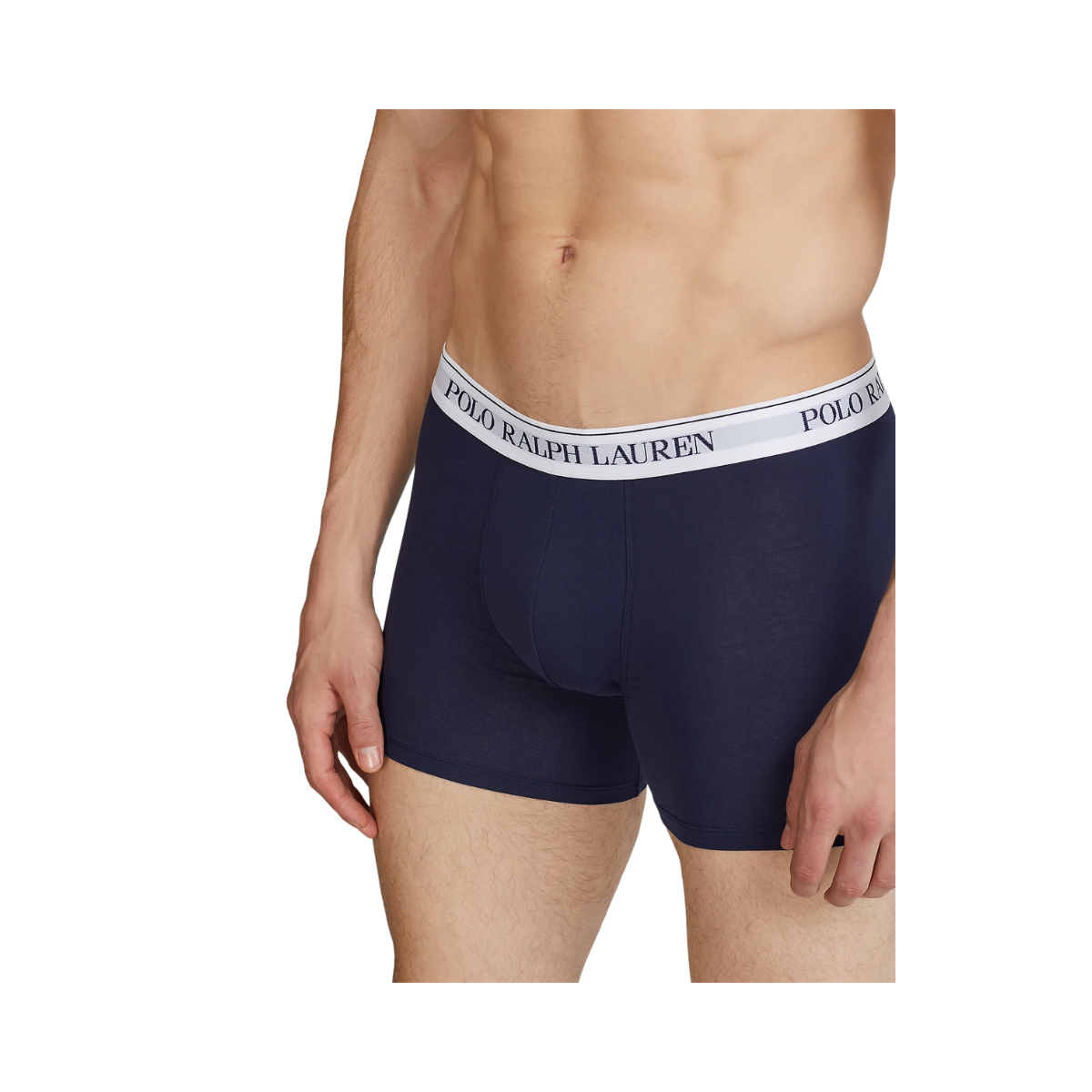 Classic Stretch-Cotton Trunk 3-Pack - Navy/White/Navy