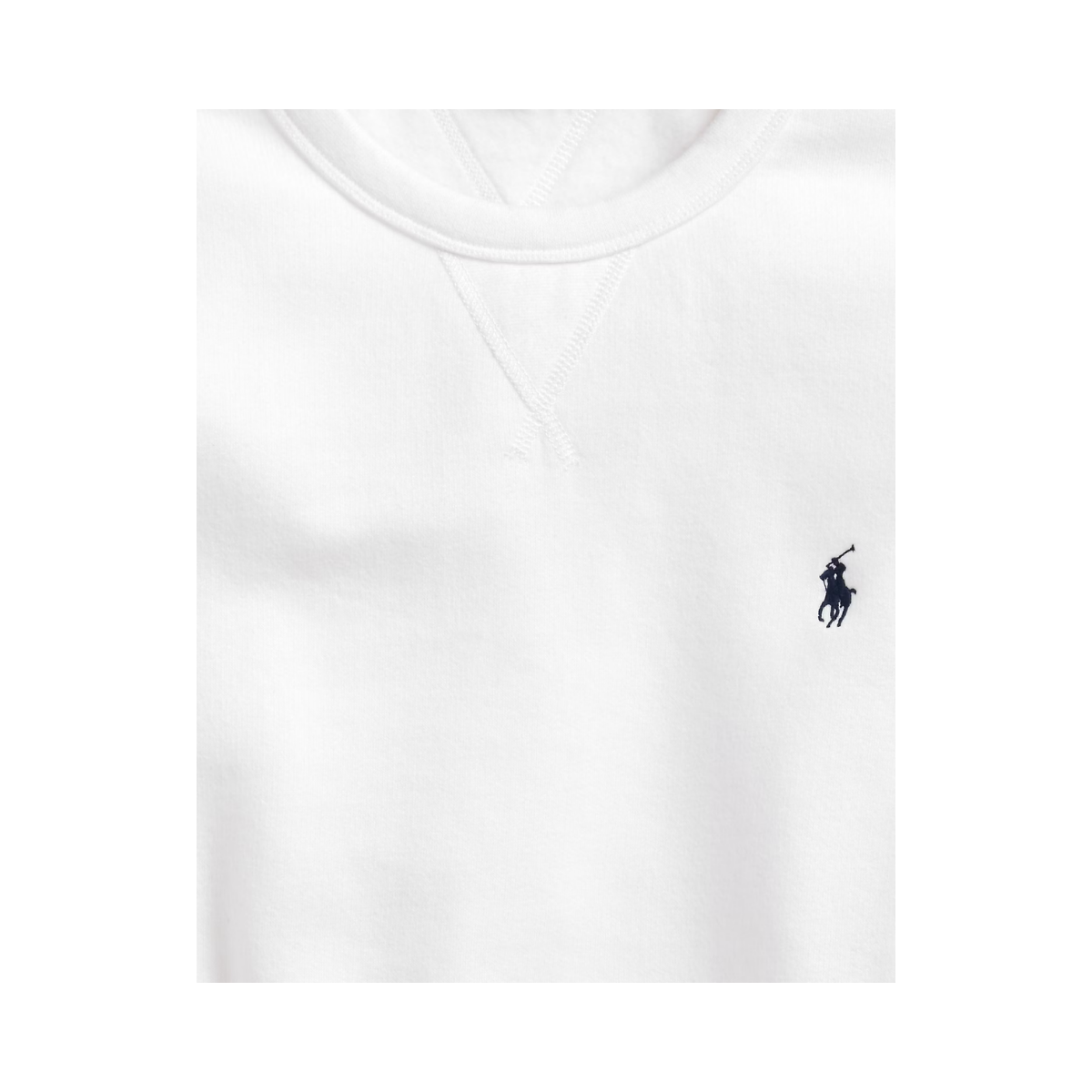 LS Fleece Sweater - White
