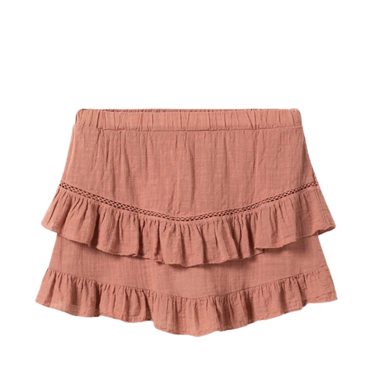 N-MARLIN SKIRT - RED CLAY