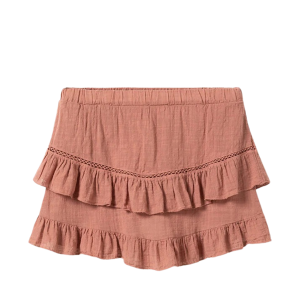 N-MARLIN SKIRT - RED CLAY