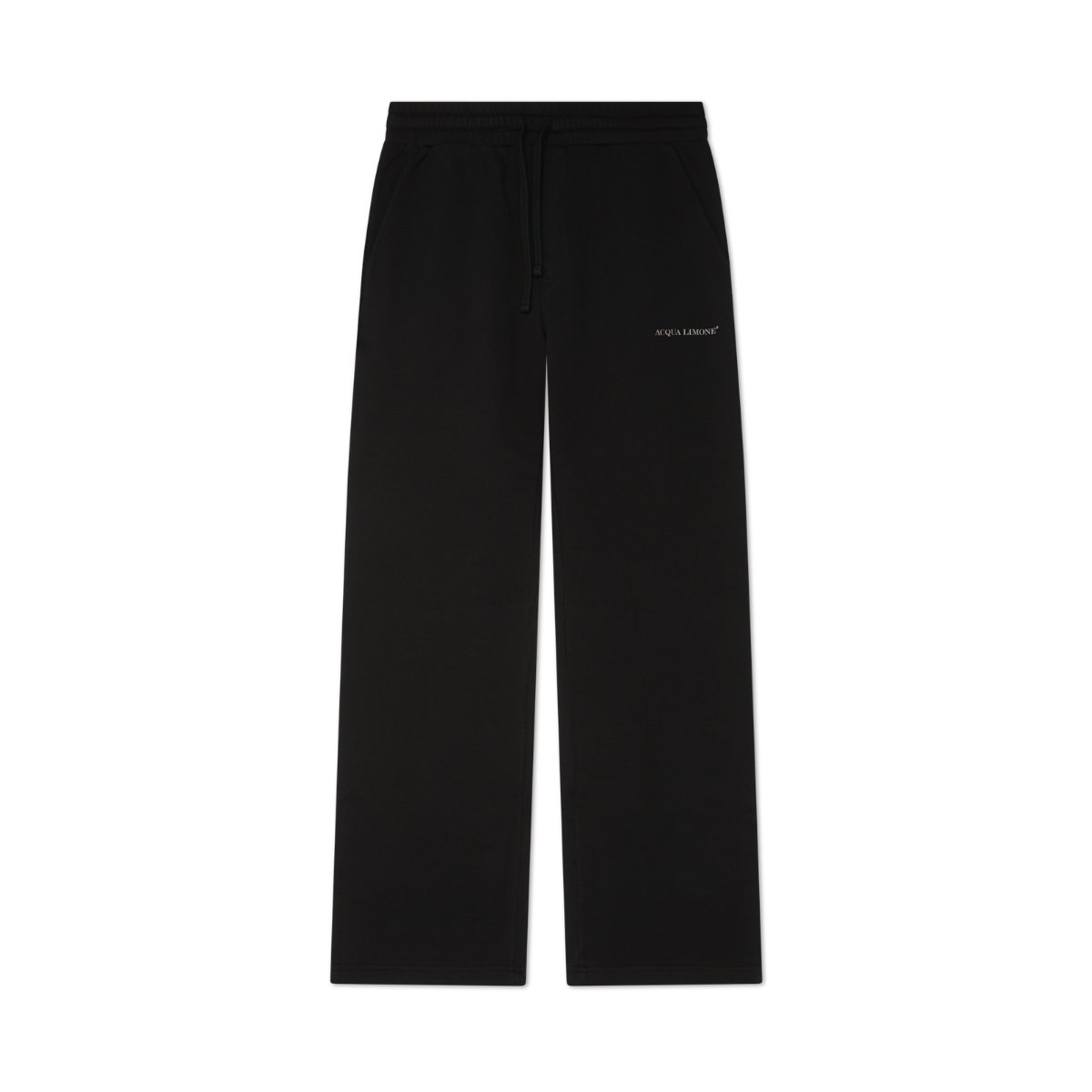 Washed College Pants - Black