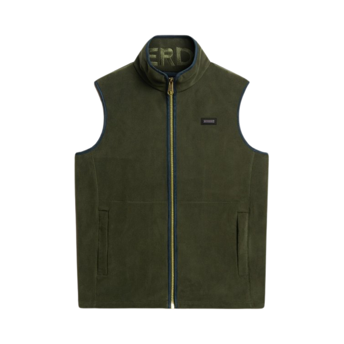 Estate Fleece Gilet - 1KM Surplus Goods Olive Green