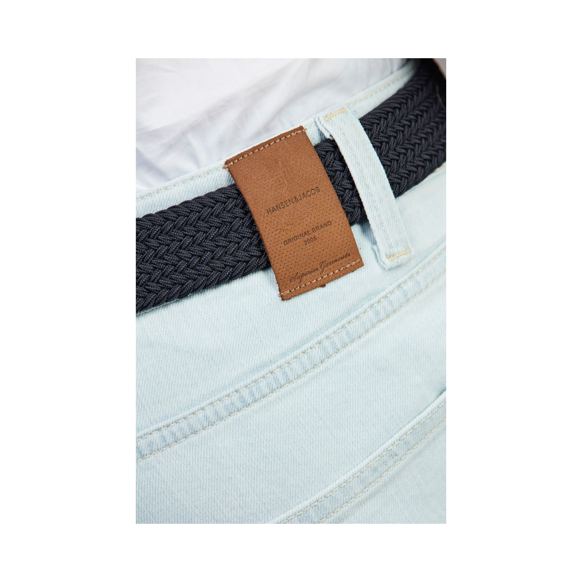 5-Pkt Cape Town Silk Touch Denim - Light Blue