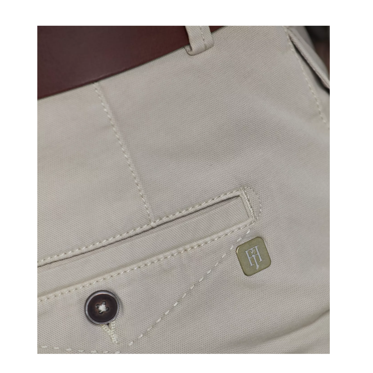 Front Pleat Pique Chino - Mullvad