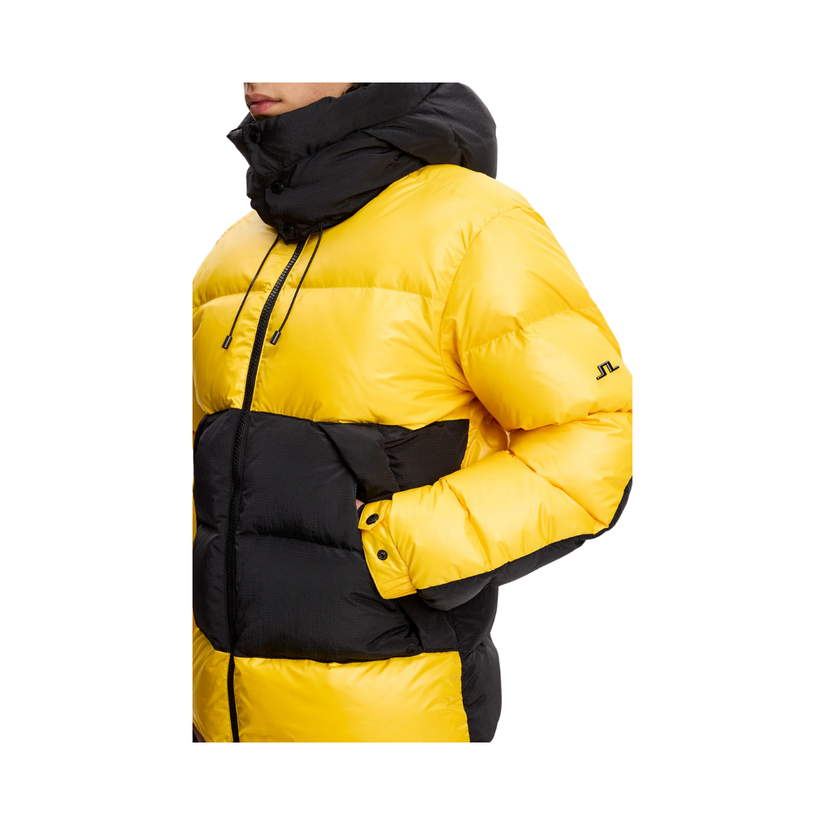 Creek Block Down Jacket - Bumblebee