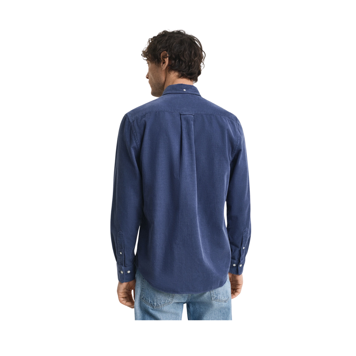 Reg Corduroy Shirt - Naval Blue