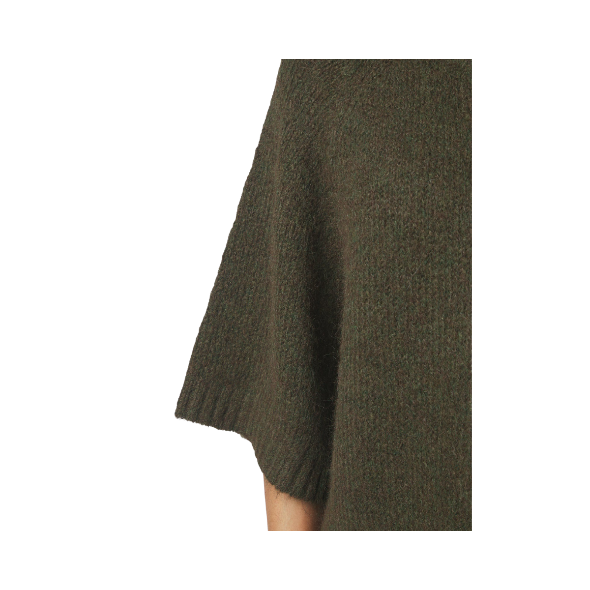 Benuta Fluffy Knit Cardigan - Army