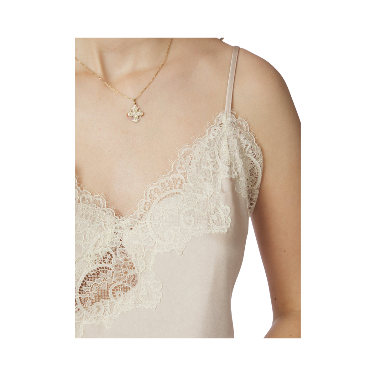 Viole Lace top - Champagne