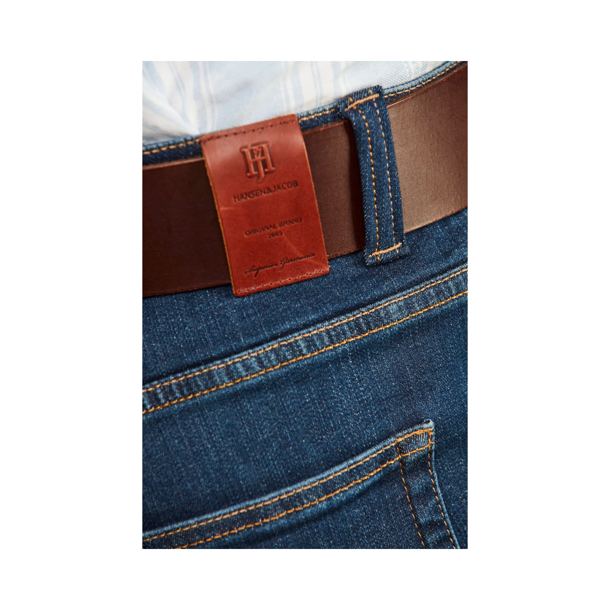 5-Pkt Cape Town Super Stretch - Blue
