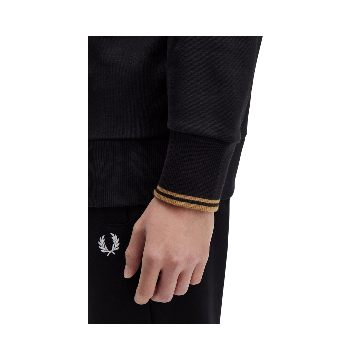 Half Zip Sweatshirt - Black