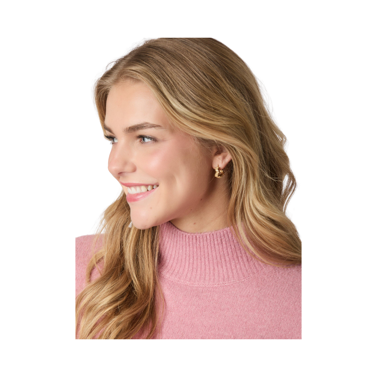 Paulina Knit Blouse - Rose