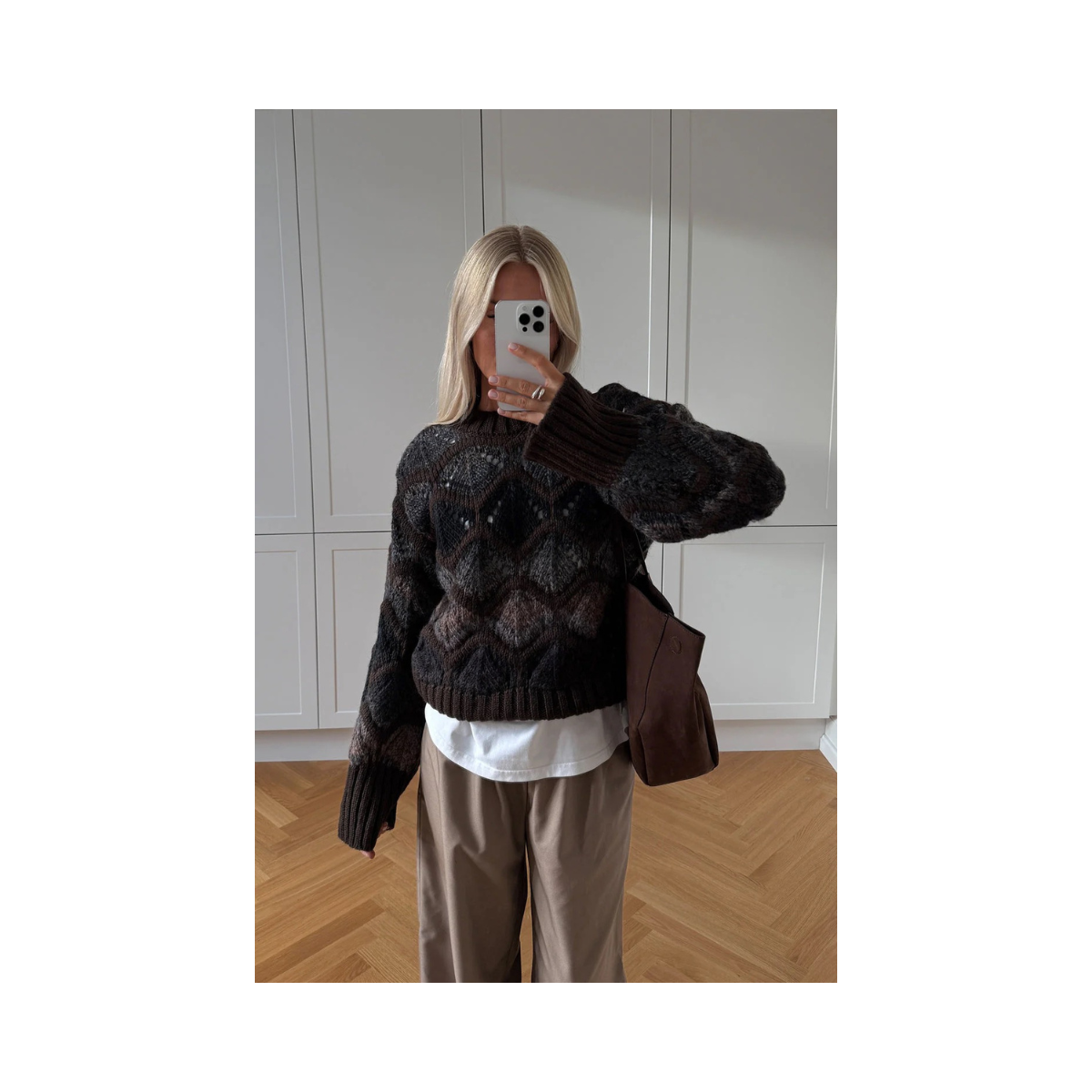 Latanna Knit - Brown Multi