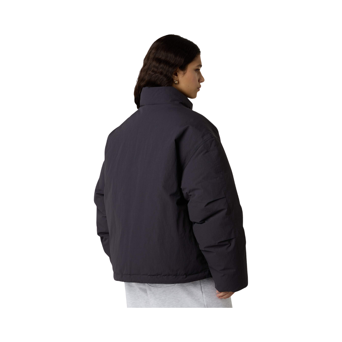 M Red Box Down Jacket - Obsidian